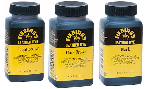 Leather Dyes Fiebing's 118 ml: Black
